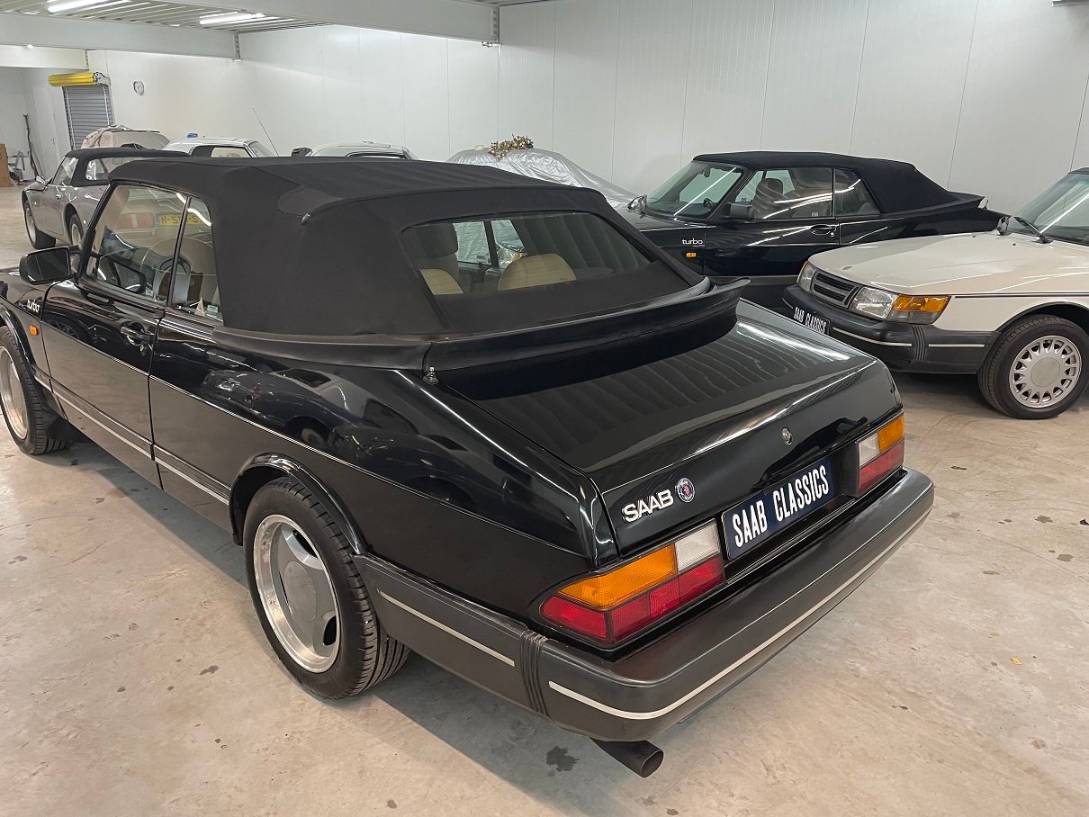 Hele mooie Saab 900 Classic Turbo Cabriolet 5-bak - Afbeelding 3