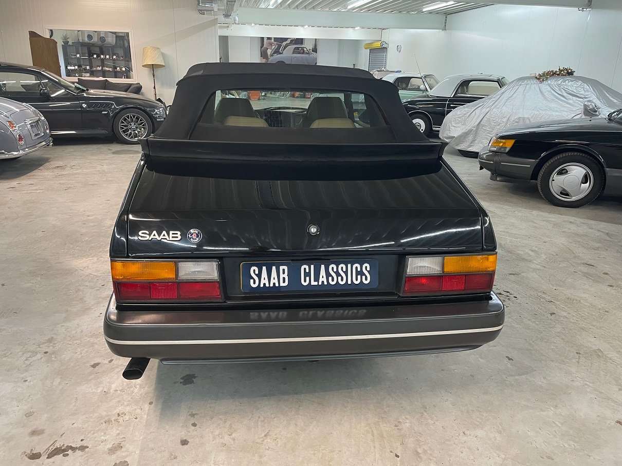Hele mooie Saab 900 Classic Turbo Cabriolet 5-bak - Afbeelding 4