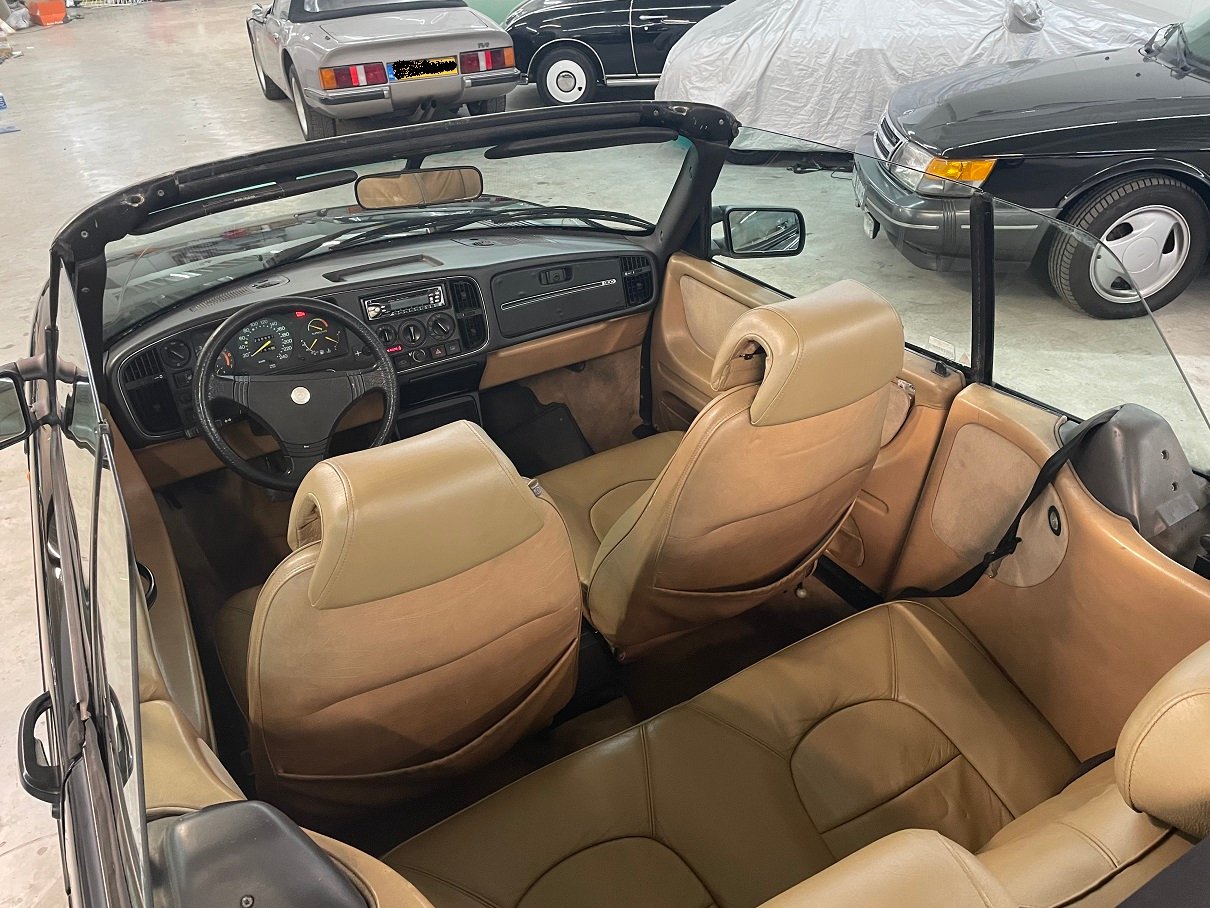 Hele mooie Saab 900 Classic Turbo Cabriolet 5-bak - Afbeelding 7