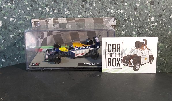 Williams FW14B Mansell 1992 1:43 Atlas - 3