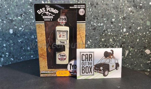 Tydol gasoline gas pump 1:18 Greenlight - 3