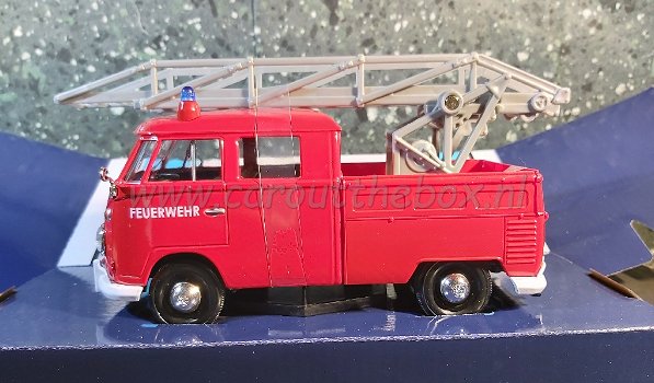 VW T1 ladder wagen FEUERWEHR 1:24 Maisto - 0