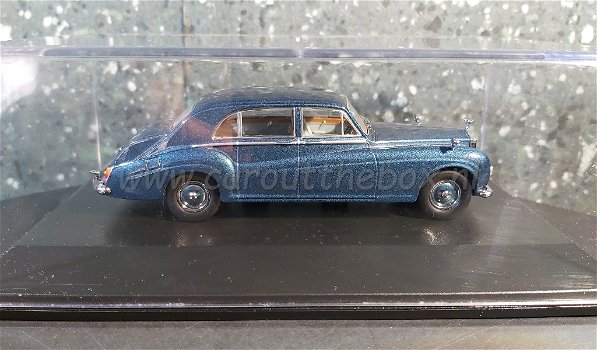 Rolls Royce Phantom blauw 1:43 Oxford - 1