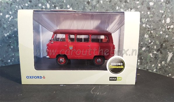 Ford 400E minibus London Fire brigade 1:43 Oxford - 3