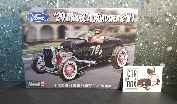 1929 Ford Model A roadster 1:25 Revell - 3