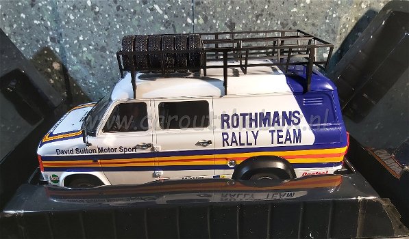 Ford Transit rally support ROTHMANS 1:18 Ixo - 0