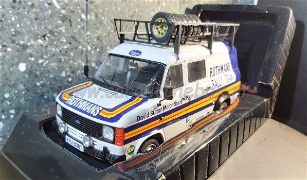 Ford Transit rally support ROTHMANS 1:18 Ixo - 2