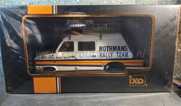 Ford Transit rally support ROTHMANS 1:18 Ixo - 5