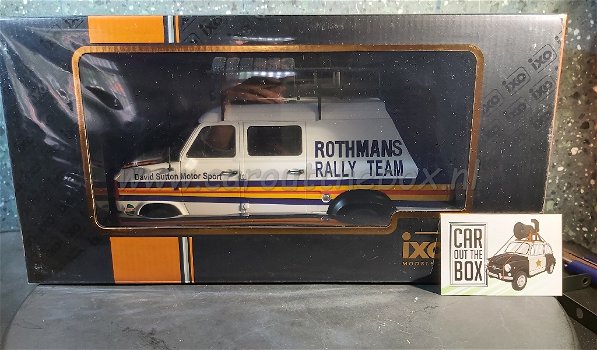 Ford Transit rally support ROTHMANS 1:18 Ixo - 6