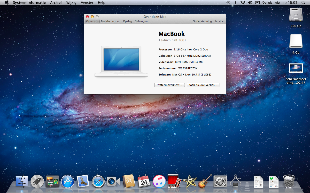 Te Koop 13 Inch Zwarte Macbook W87374ECZSX en Lcd en Stroomad. Enz. - nr. 1