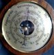 Rustieke Banjo Baro-/hygro-/thermometer, nst, 57.5 cm, zgst - 4 - Thumbnail