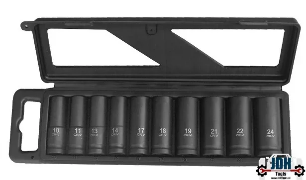 1/2'' Lange en extra dunne krachtdoppen set 10-delig WT-8664 - nr. 1
