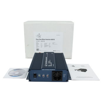 Zuivere sinus omvormer 12 - 230 V 600 W, HQ_PURE600-12 - nr. 1