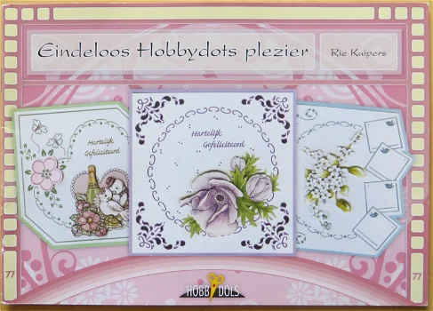 Hobbydols boekje nr. 77 + bijbehorende plaatjes - 0