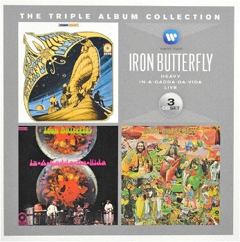 Iron Butterfly – The Triple Album Collection (3 CD) Nieuw/Gesealed - 0