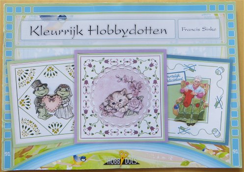 Hobbydols boekje nr. 91 + bijbehorende plaatjes - 0