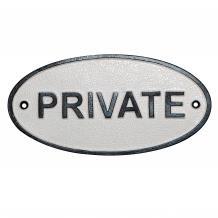 Bordje- PRIVATE - voor op de deur - kado -prive - Afbeelding 4