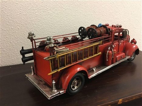 Handgemaakte brandweerauto-compleet met equipment - 2