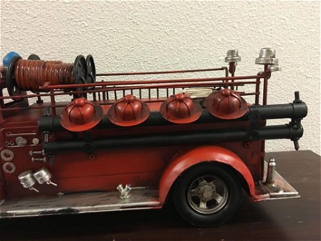 Handgemaakte brandweerauto-compleet met equipment - 4