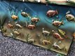 Het metalen aquarium vol met vis-vissenbak-visi-vissen - 7 - Thumbnail