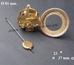 = Pendule uurwerk = Samuel Marti =44889