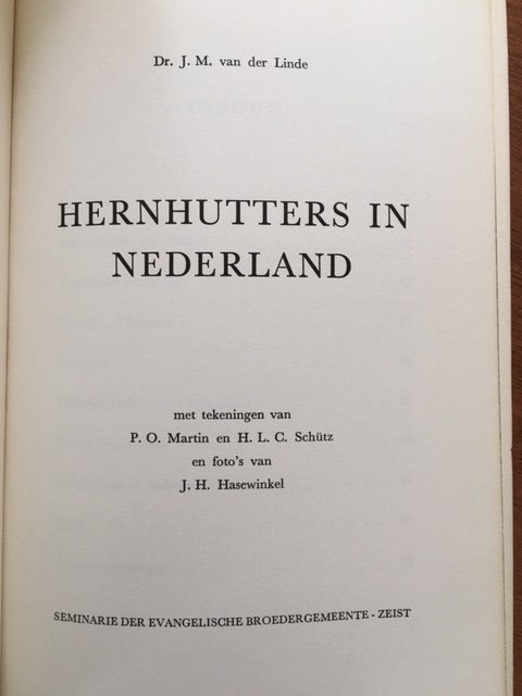 Hernhutters in Nederland - J.M. van der Linde - Afbeelding 2