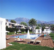 Turkije-Alanya-Kargicak half vrijstaande villa met panorama uitzicht