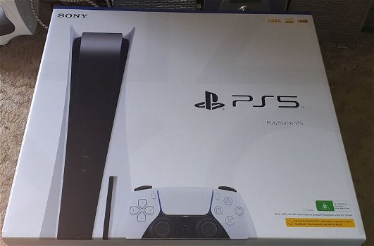 nieuwe zwarte Sony Playstion 5 - 825GB - 1