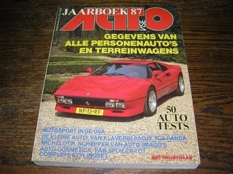 Auto visie jaarboek '87 - 0