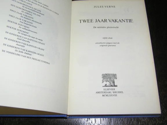 Jules Verne-Twee jaar vakantie/Een mislukte pleziertocht - Afbeelding 2