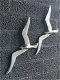 Paar silhouette meeuwen-meeuw-vogel-alluminium - 4 - Thumbnail