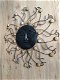 Prachtig mooi decoratief metalen wandornament, DE ZON - 3 - Thumbnail