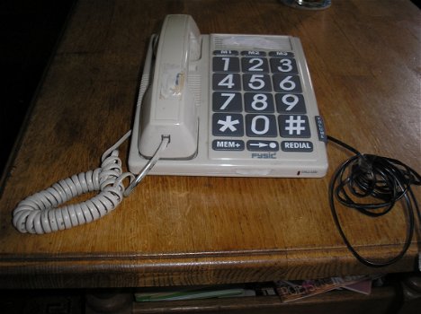 Telefoon met grote toetsen - fx-3100 big button - 0