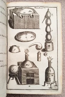 Cours de Chymie ...dans la Medicine 1693 Lemery Chemie Opium