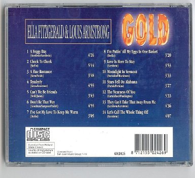 CD Louis Armstrong & Ella Fitzgerald Gold - 1