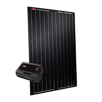 NDS LIGHTSOLAR 105W Semi-Flex Black Zonnepaneel SET + SC320M - 0