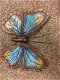Prachtige cast iron wandvlinder-kleur-vlindertuin-vlinder - 1 - Thumbnail