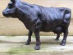 Sculptuur metalen grote koe, prachtig-koe-marmer - 3 - Thumbnail
