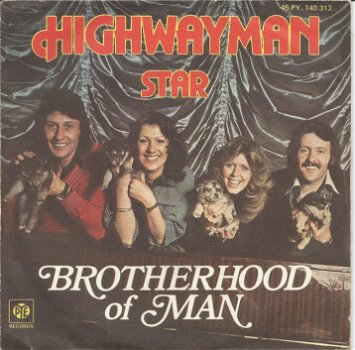 Brotherhood Of Man ‎– Highwayman (1977) - 0