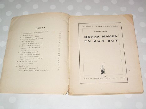 Bwana Mampa En Zijn Boy - H. Laureyssens - 1952 - 2