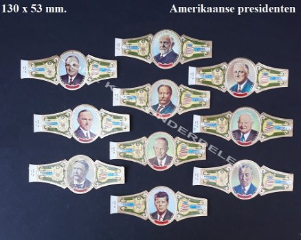 = 10 Washington sigarenbandjes =44915 - 0