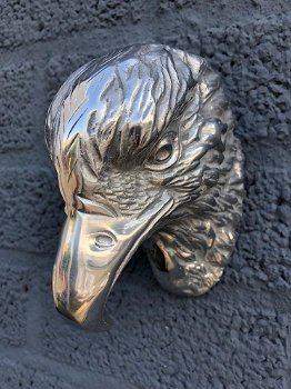 Wand ornament kop adelaar in aluminium-adelaar - 2