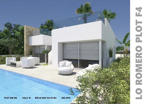 PLOT + NIEUWE VILLA LO ROMERO GOLF MURCIA - 1