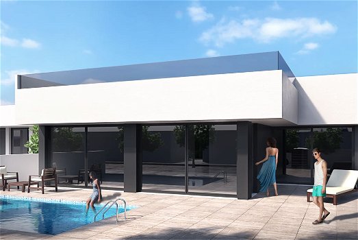 MODERNE NIEUWBOUW VILLA ALLES GELIJKVLOERS IN SAN PEDRO DEL PINATAR - 0