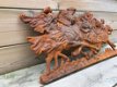 Wandornament van paarden-ruiters-paard-wand - 1 - Thumbnail