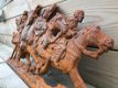 Wandornament van paarden-ruiters-paard-wand - 2 - Thumbnail