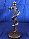 Esculaap-slang in brons look, prachtig beeld-slang - 2 - Thumbnail