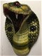 Grote imponerende cobrakop, polystein-cobra-slang - 5 - Thumbnail