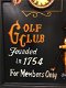Houten wandbord golf -St Andrews-golf-bar bord-kroeg - 3 - Thumbnail