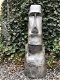 MOAI, groot polystone beeld, Paaseilanden-tuinbeeld - 4 - Thumbnail